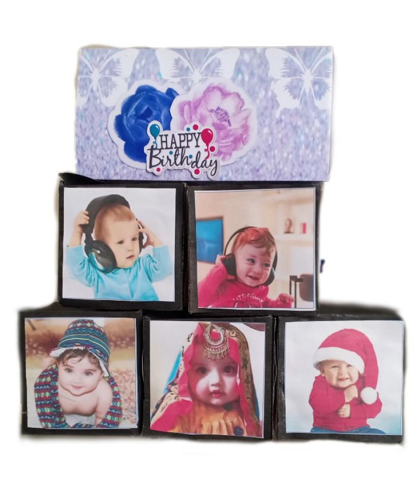 pop up photo cube