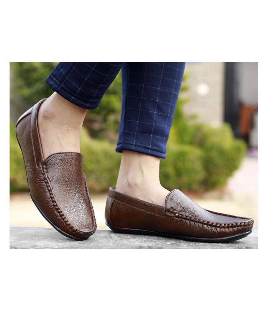     			BXXY Brown Loafers