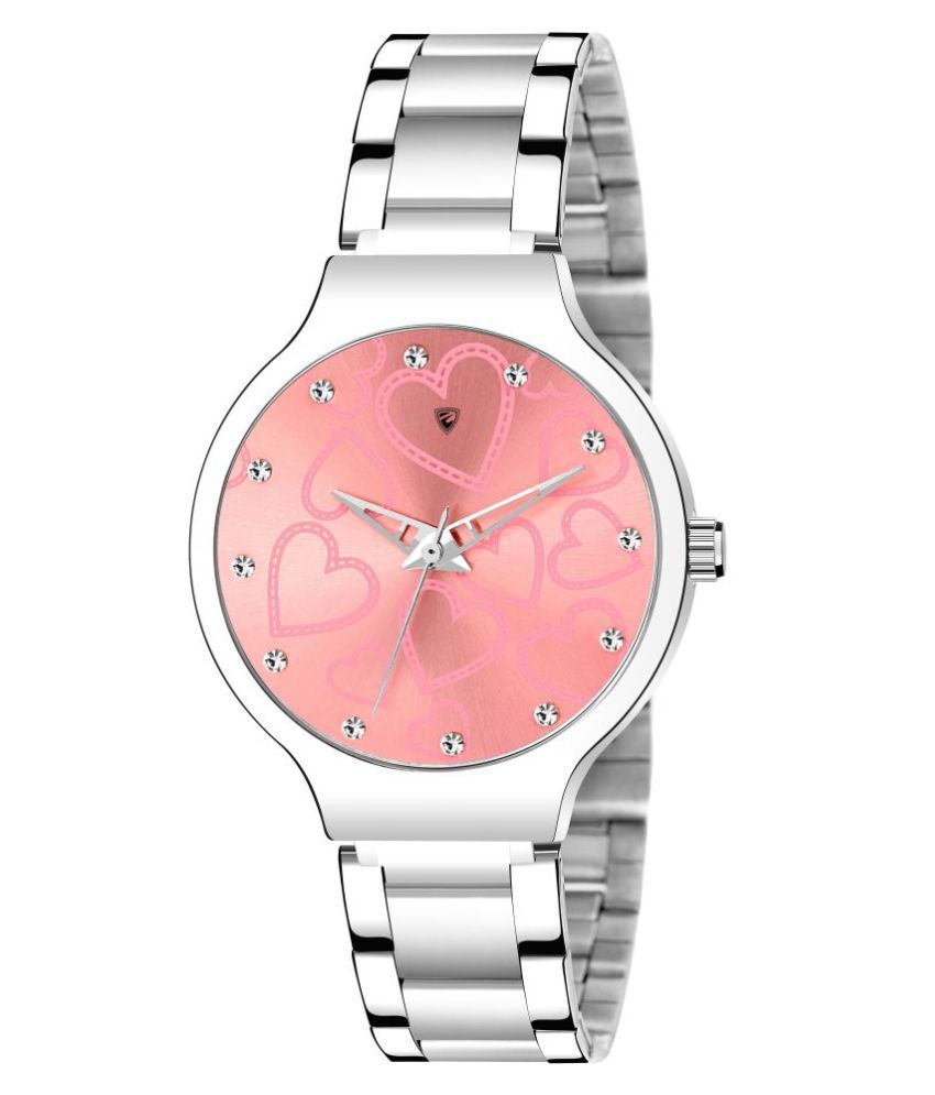     			EDINARO Stainless Steel Round Womens Watch