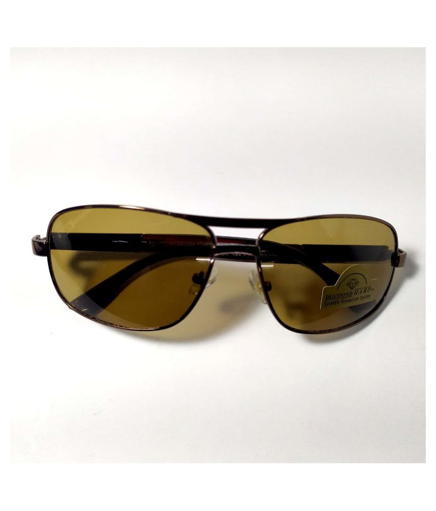 Generic - Brown Rectangle Sunglasses ( mis01 ) - Buy Generic - Brown ...