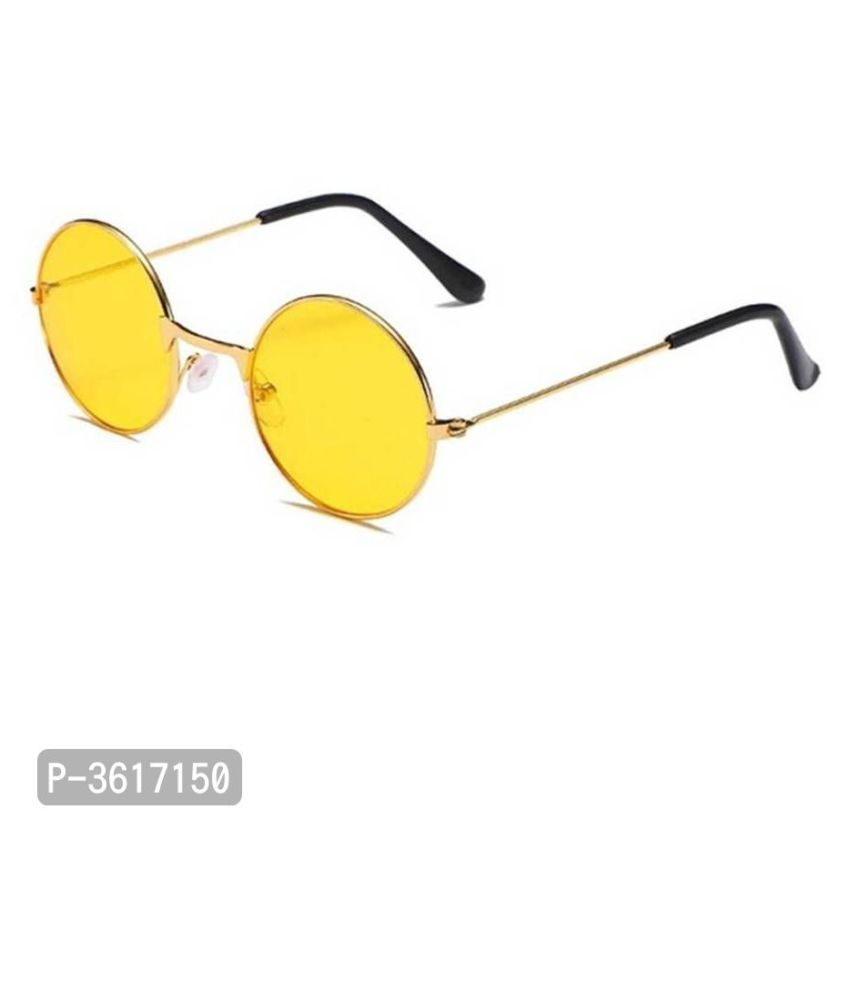 viral shop - Yellow Round Sunglasses ( RD3 ) - Buy viral shop - Yellow ...