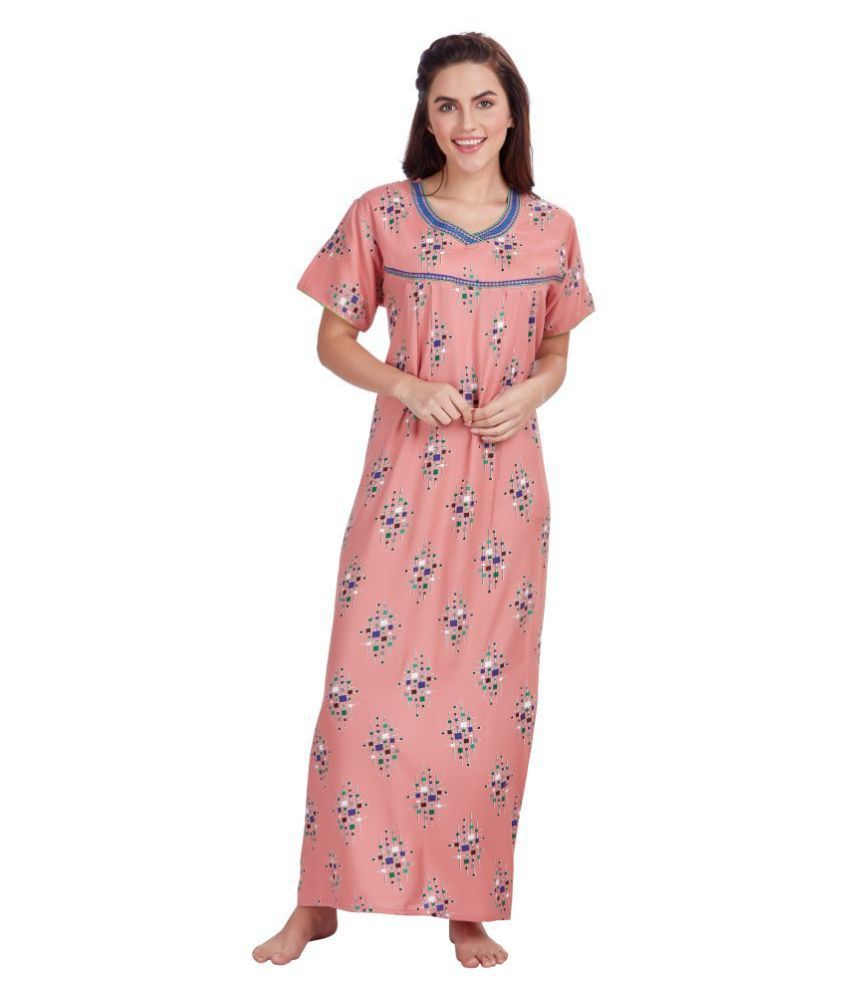 rayon night gowns