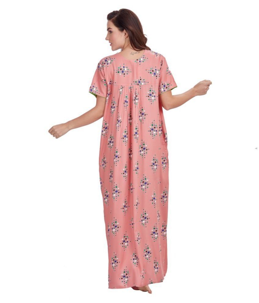 rayon night gowns