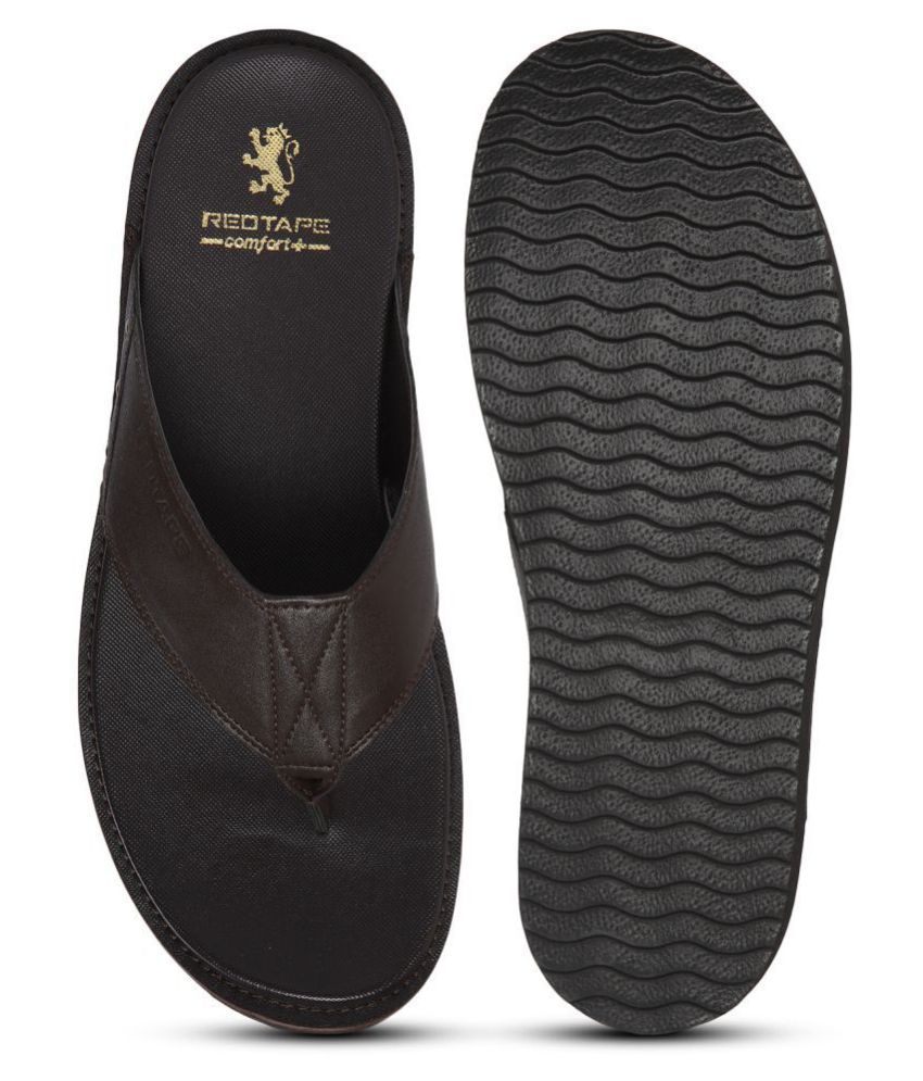 redtape slippers leather