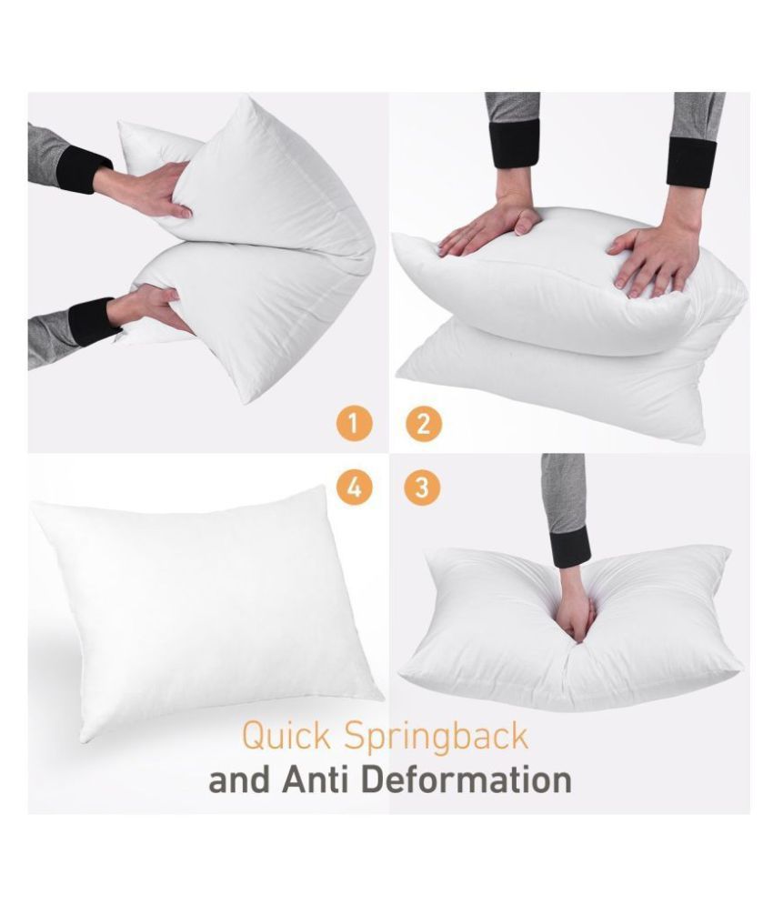 R.P STORE Set of 2 Fibre Pillow (17 X 27 Inch) - Buy R.P STORE Set of 2 ...