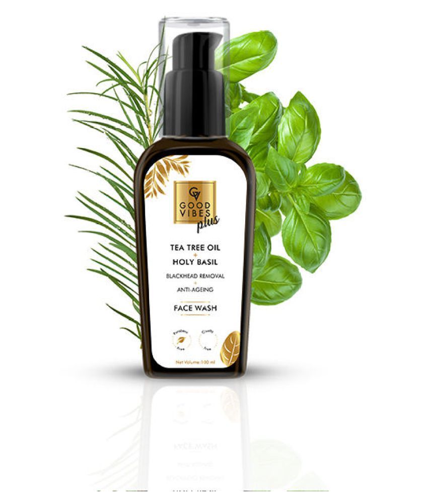 tea tree face wash good vibes