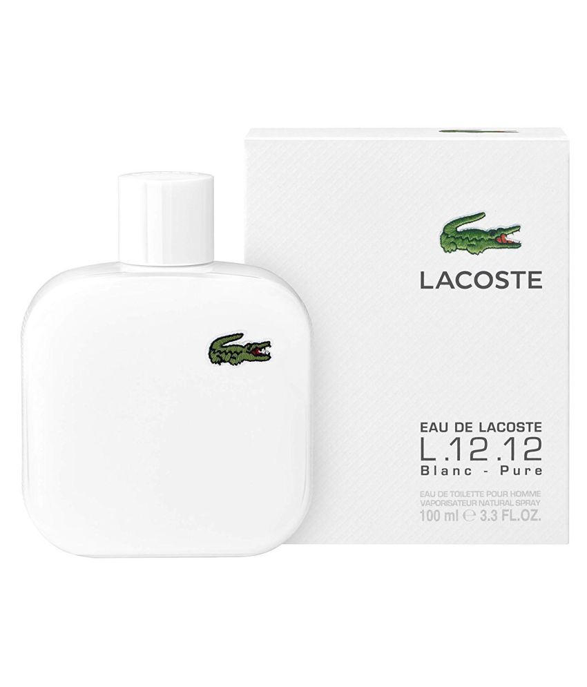 LACOST PERFUME EAU DE L1212 BLANC PURE EDT 100ML Baby Perfume 100 ml ...