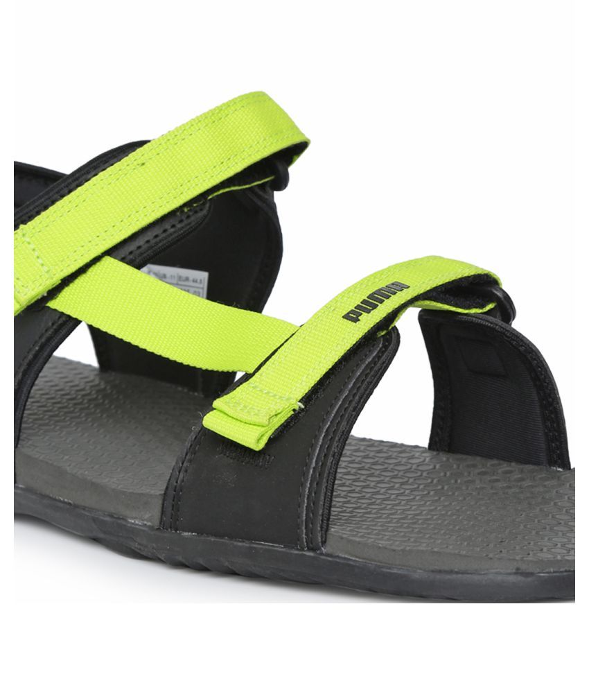 puma green slides