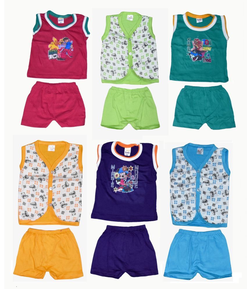 Top & Bottom Sets for Baby Boy's & Baby Girl's (Pack of 6) Buy Top