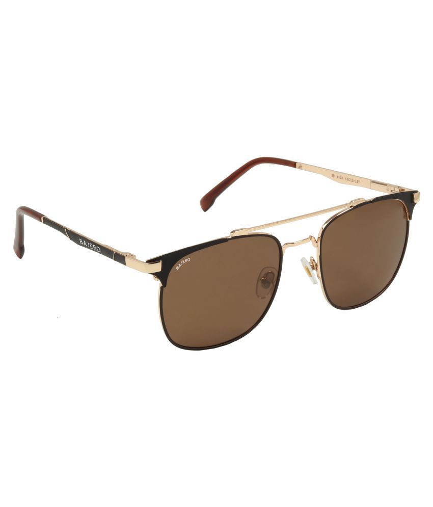 BAJERO - Brown Square Sunglasses ( RB-4626 ) - Buy BAJERO - Brown ...