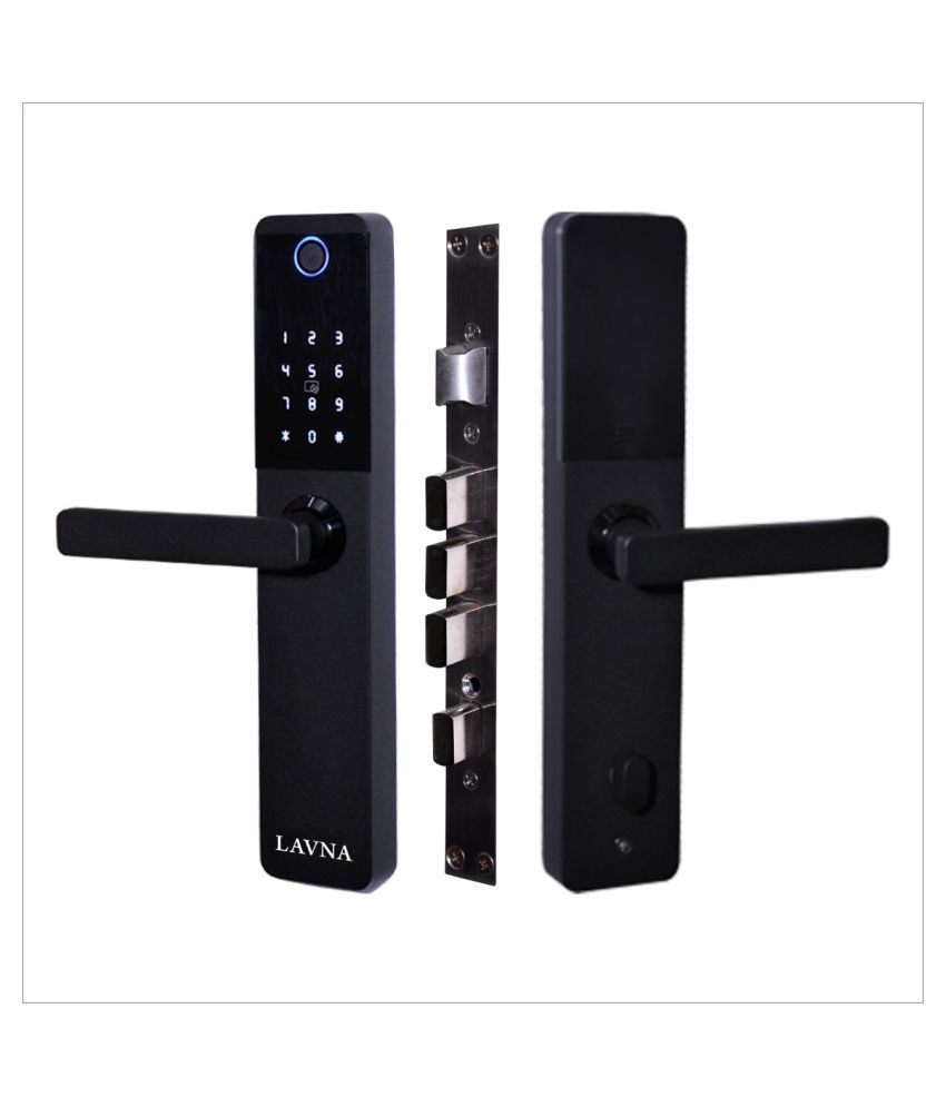 Buy LAVNA LOCKS Fingerprint Biometric Digital Lock for Wooden & Metal