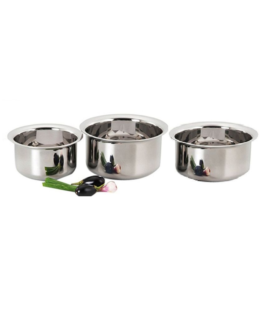     			Kitchen Krafts No Coating Stainless Steel Tope 20 cm mL