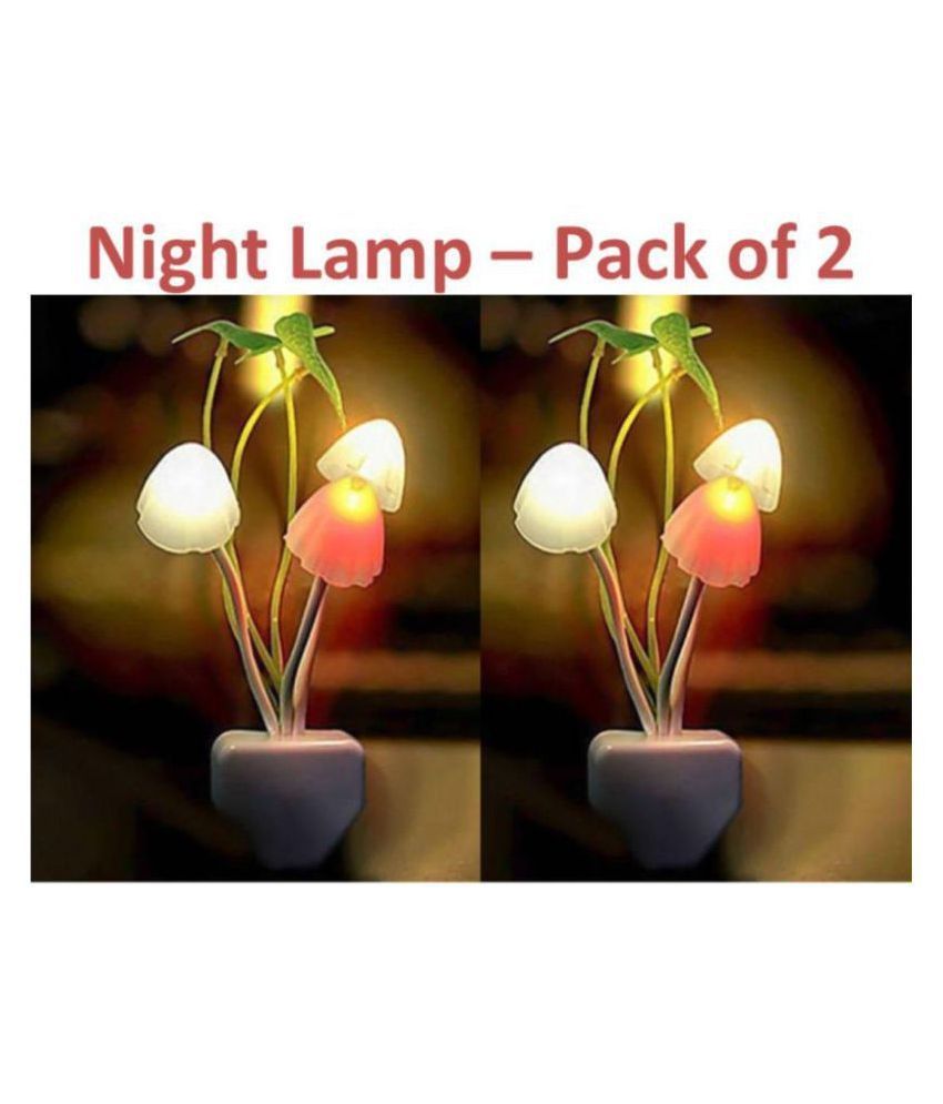     			Earmark Night Lamp White - Pack of 2