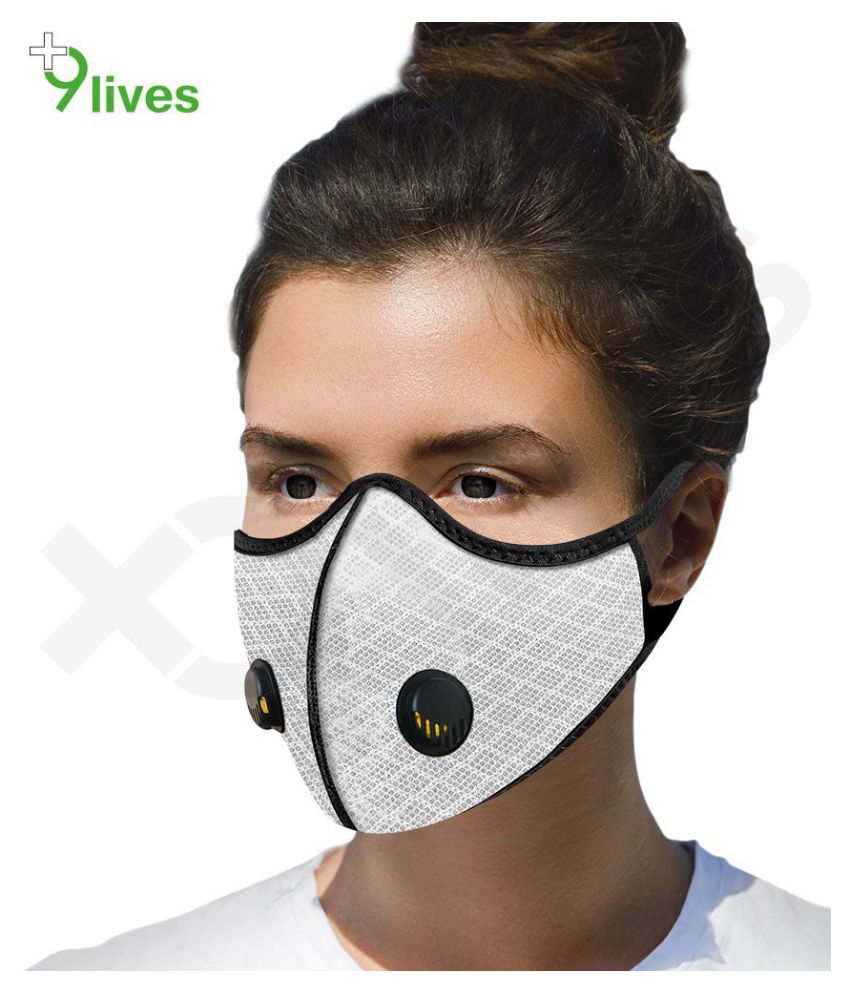 9Lives 4 Layer Protection Reusable Anti pollution Respiratory Mask