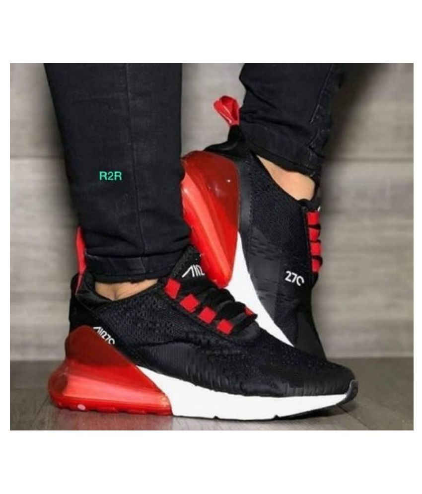 ADIRUN AIRMAX 270 Running Shoes Black: Buy Online at Best Price on Snapdeal