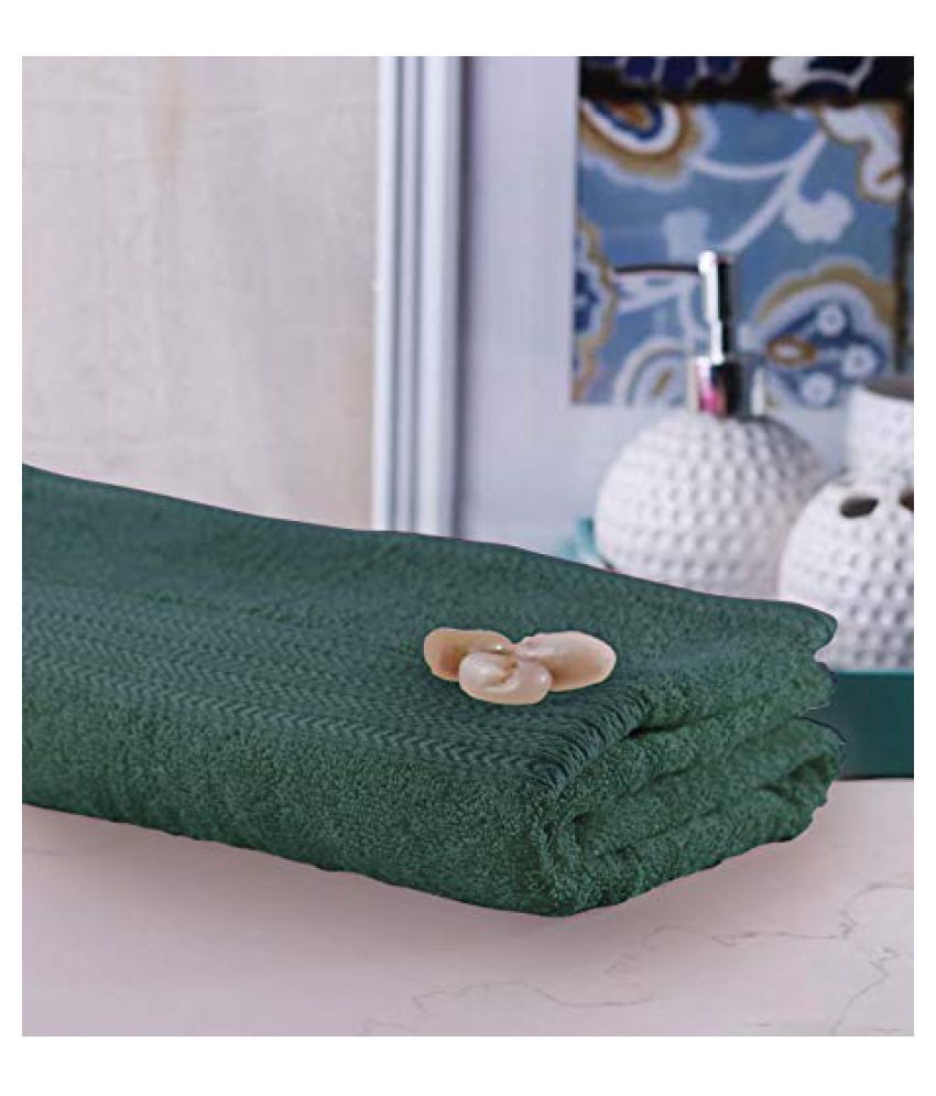 Bombay Dyeing Single Cotton Bath Towel Green Buy Bombay Dyeing Single