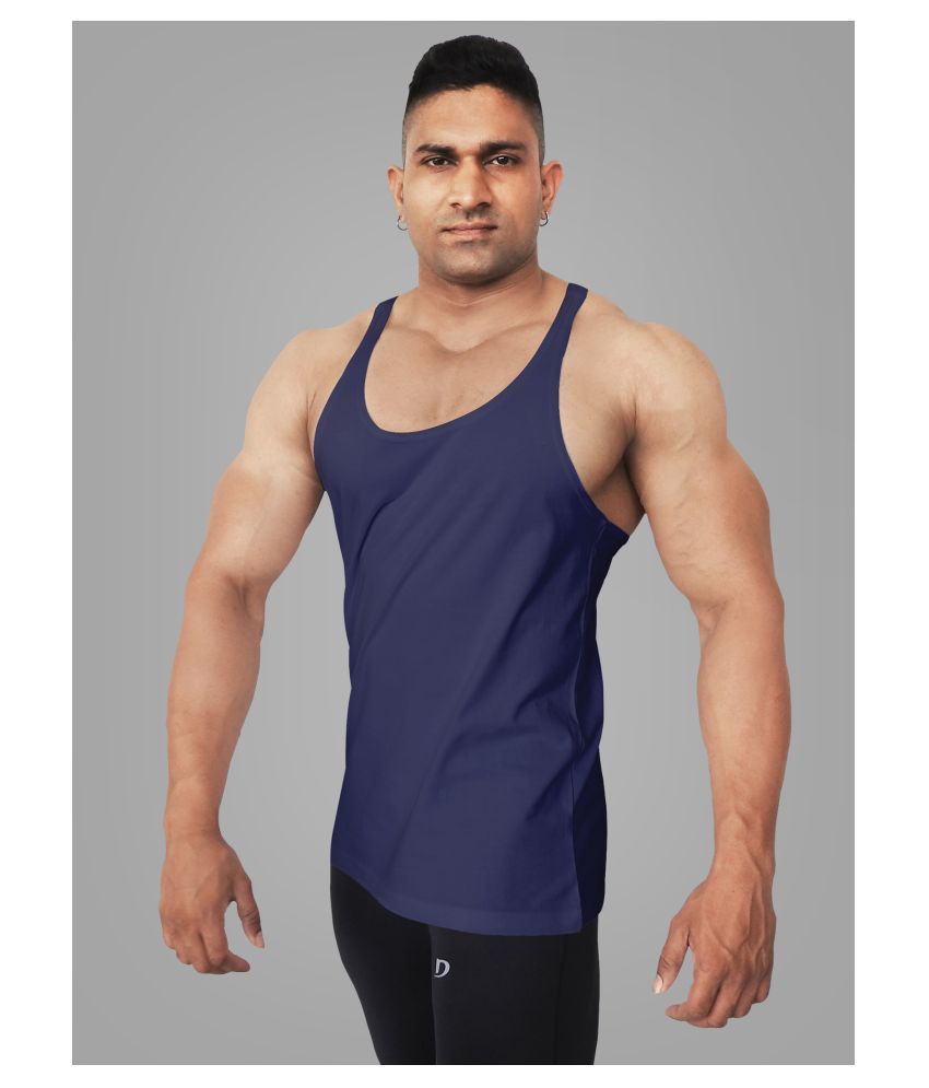 navy sleeveless tshirt