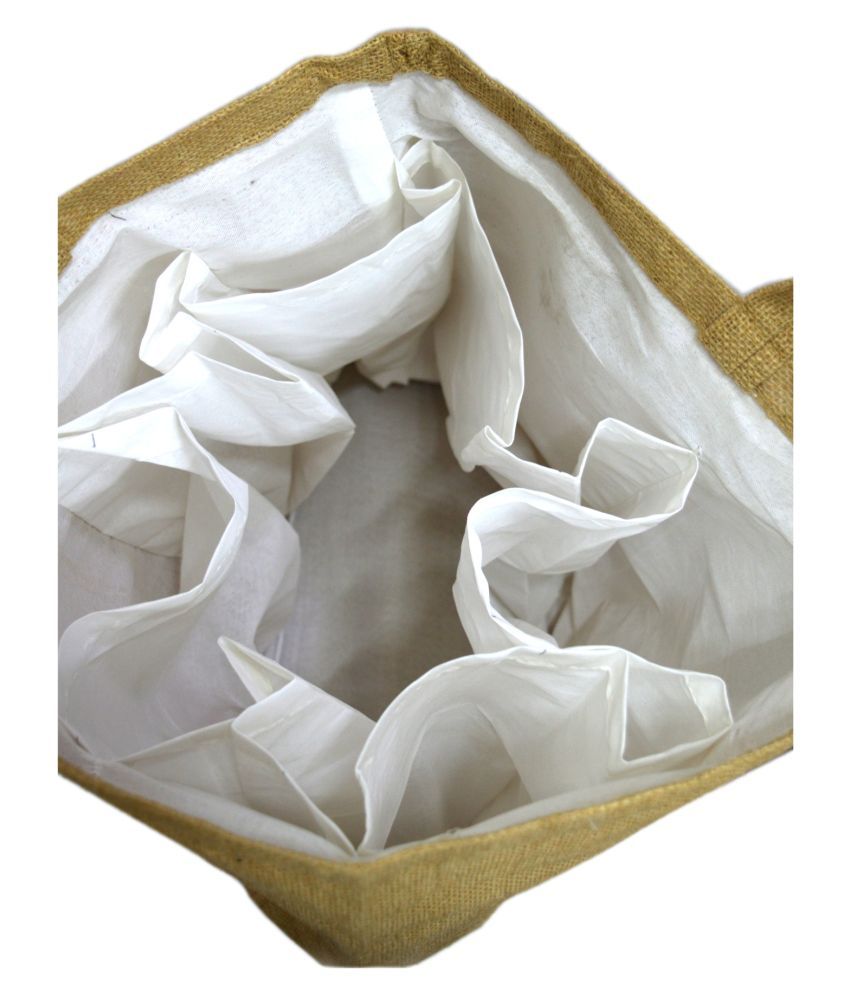 Buy JINESHWAR Khaki Shopping Bags 1 Pc at Best Prices in India Snapdeal