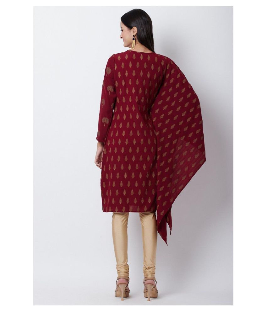 kurti with churidar