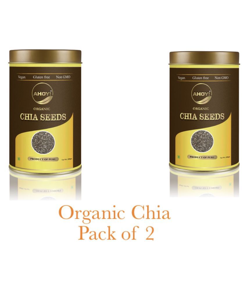AHOY! Chia 200 gm Pack of 2