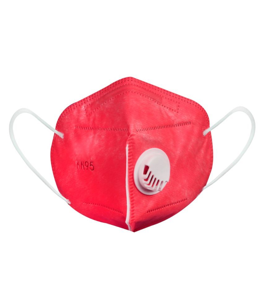 CARESFUL CARESFUL KN95 Face Mask (Red) Respirators Buy CARESFUL