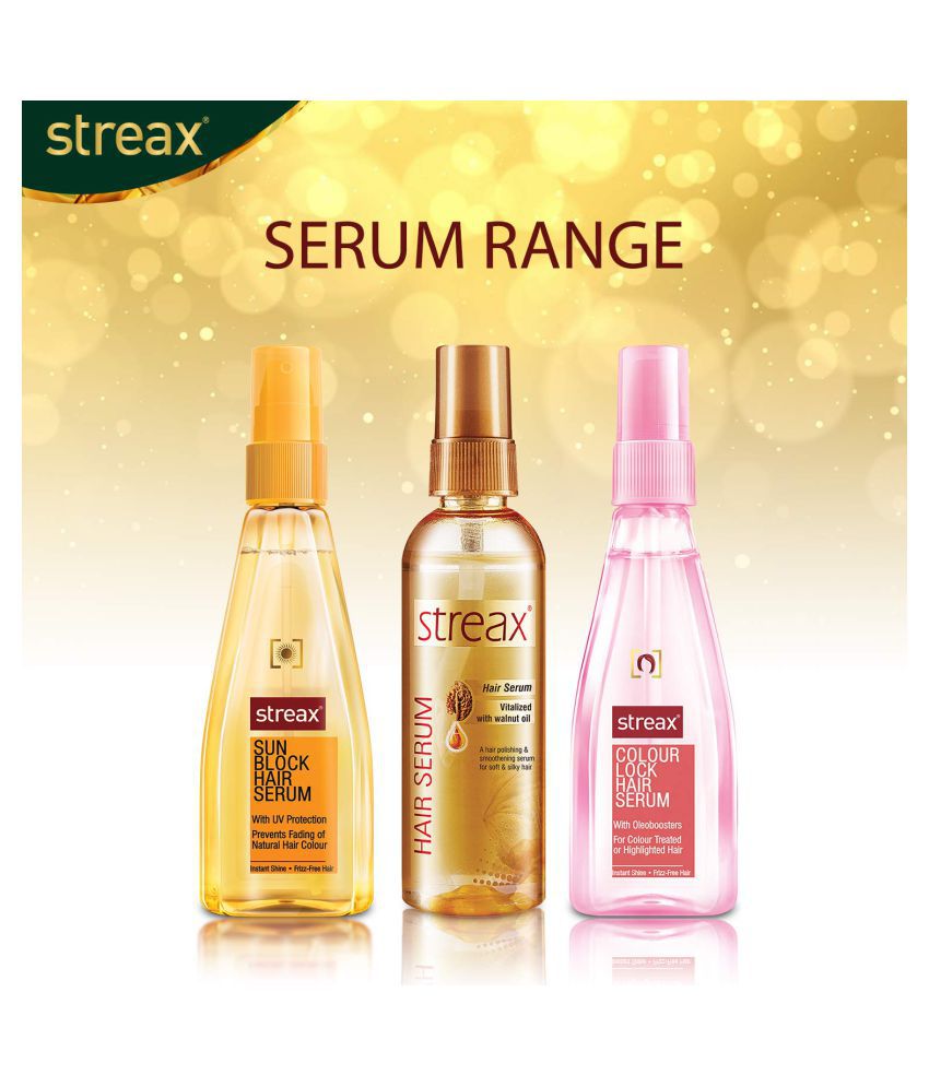 Streax Walnut Hair Serum 100 mL Pack of 2: Buy Streax Walnut Hair Serum 100  mL Pack of 2 at Best Prices in India - Snapdeal