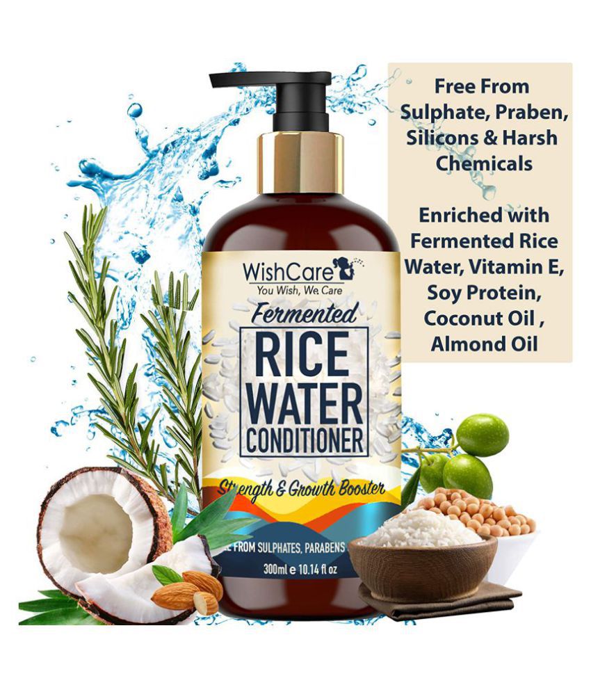 WishCare Fermented Rice Water Conditioner - Strength & Growth Formula ...