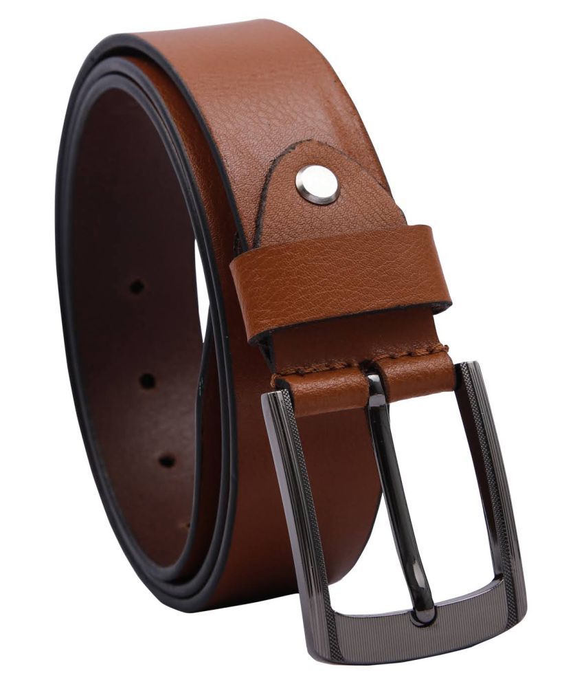 Ox Rodeo Tan Leather Formal Belt: Buy Online at Low Price in India ...