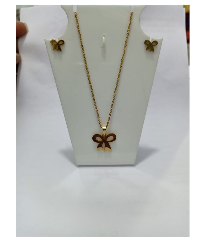 S S Pendent Set: Buy S S Pendent Set Online in India on Snapdeal