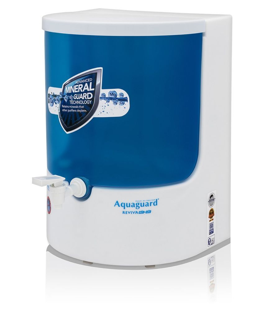 Eureka Forbes Aquaguard Reviva RO+UV+MTDS Water Purifier 8 Ltr RO + UV
