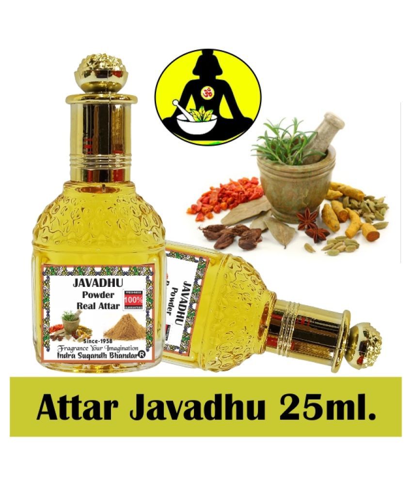     			INDRA SUGANDH BHANDAR - Javadhu Powder (Indian Javadhu Beige) Attar For Men & Women 25ml Pack Of 1