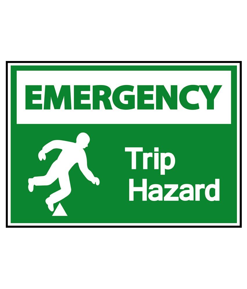 Ritwika's Emergency Trip Hazard Paper Photo Wall Poster Without Frame ...