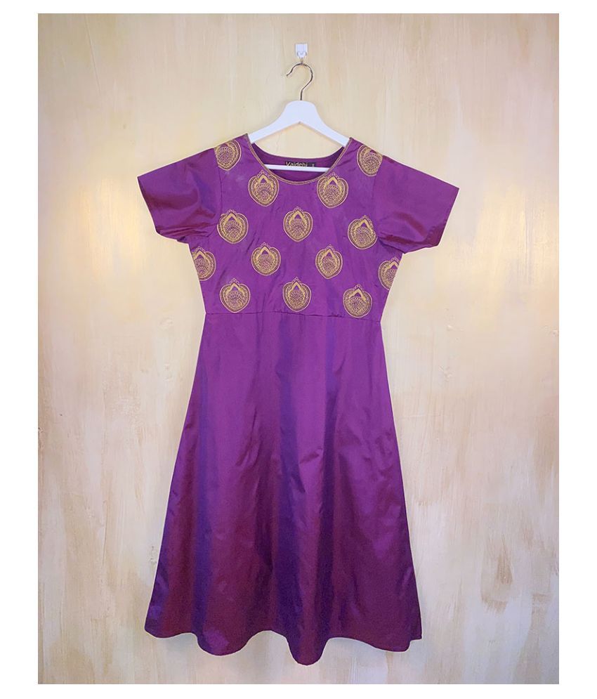 mysore silk kurtis