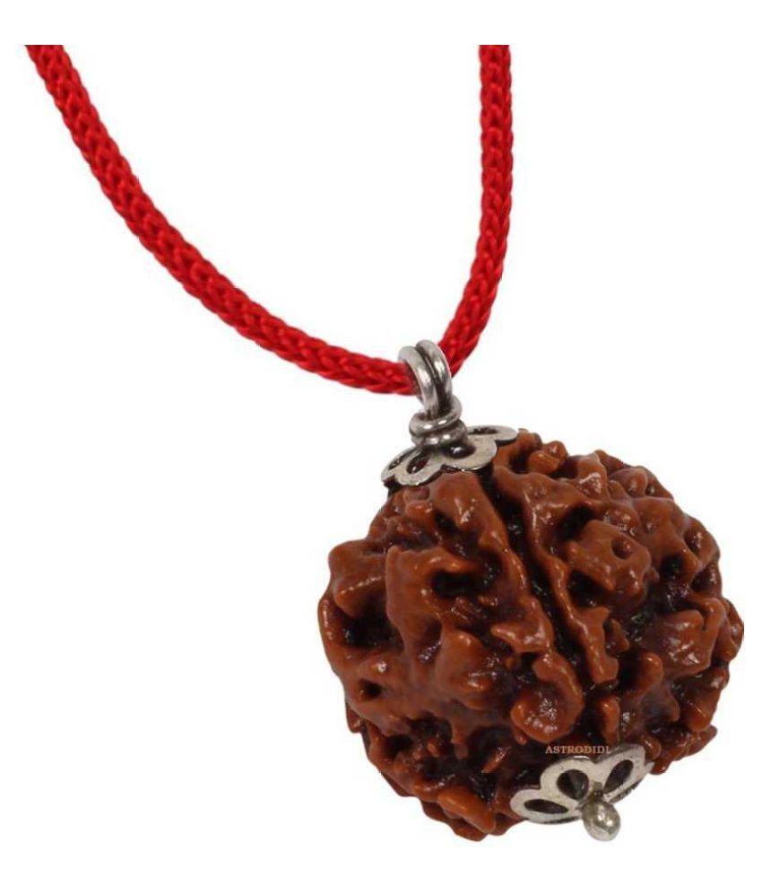     			Astrodidi 4 Mukhi Rudraksha Pendant With Lab Certificate