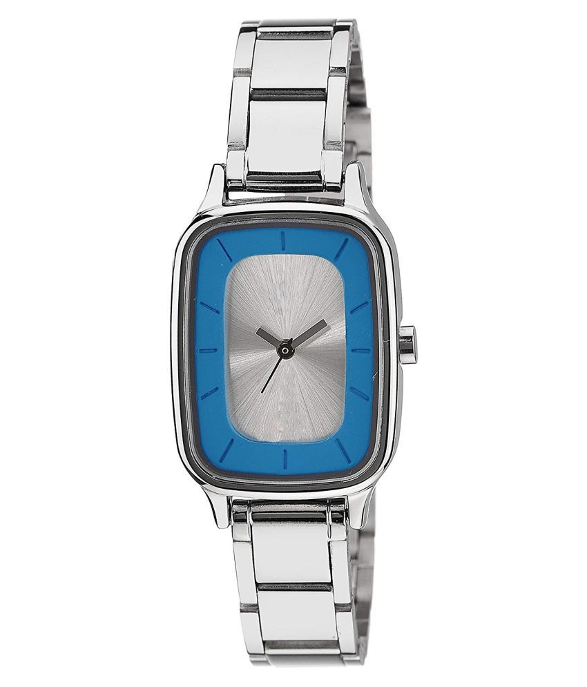 DIGITRACK - Silver Stainless Steel Analog Womens Watch