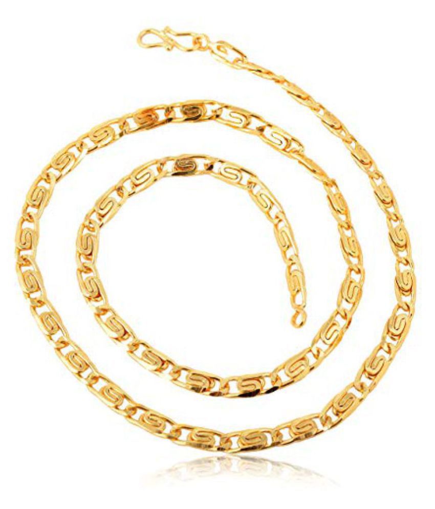     			TRENDY GOLD GOLD PLATED DAILY WEAR-21 INCH- CHAIN PERFECT FOR MEN AND WOMEN