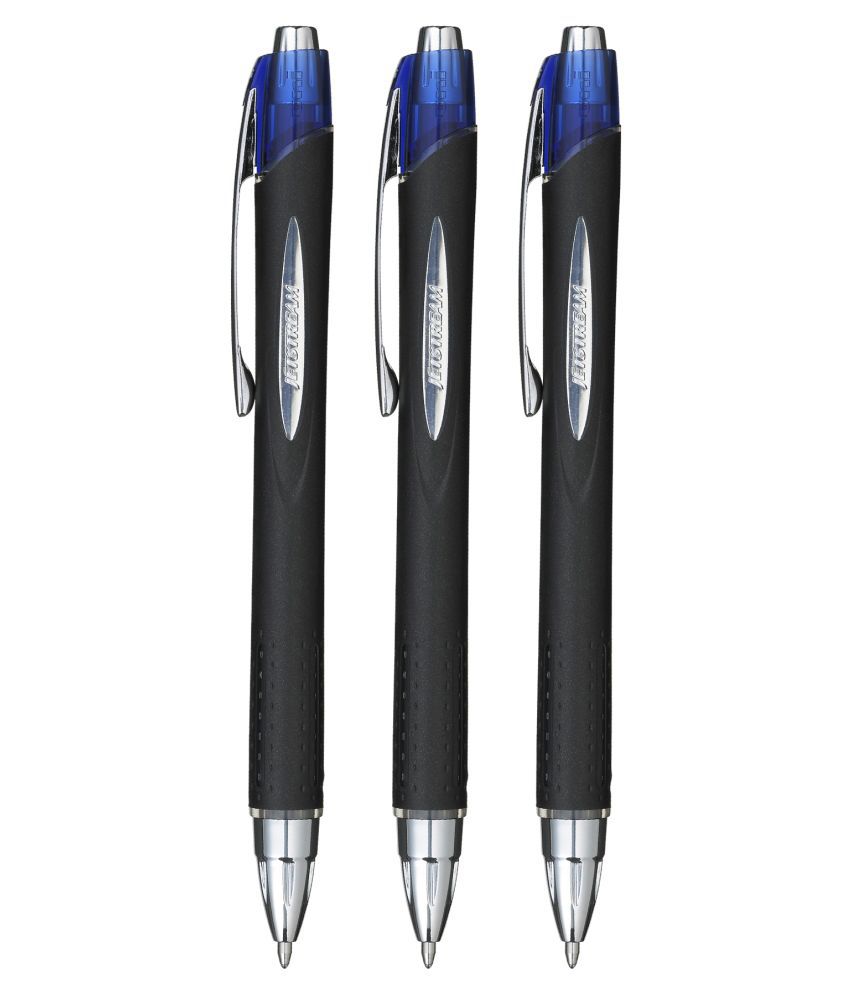     			UNI-BALL UNJSP210BL3 Jetstream Roller Ball Pen Set - Pack of 3 (Blue)