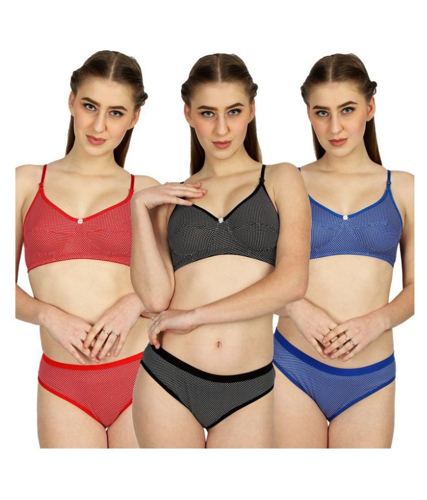 Buy Akakee Cotton Bra And Panty Set Online At Best Price In India Snapdeal 3234