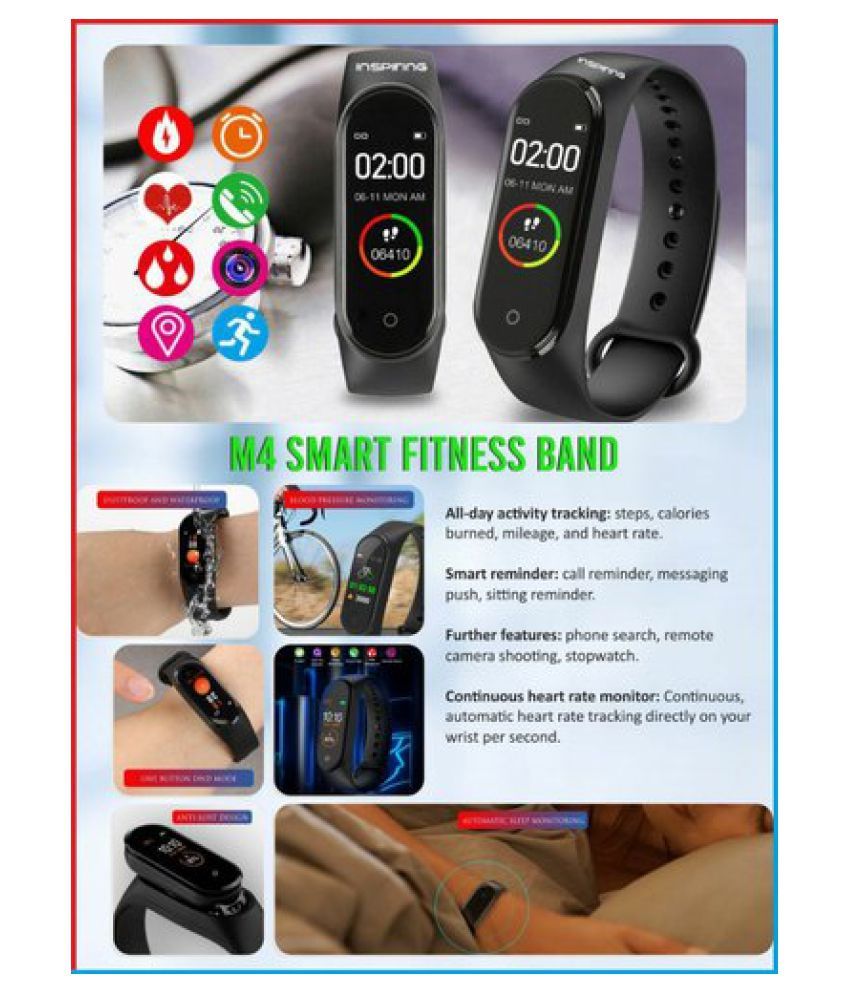 harga jam smart bracelet m4 original