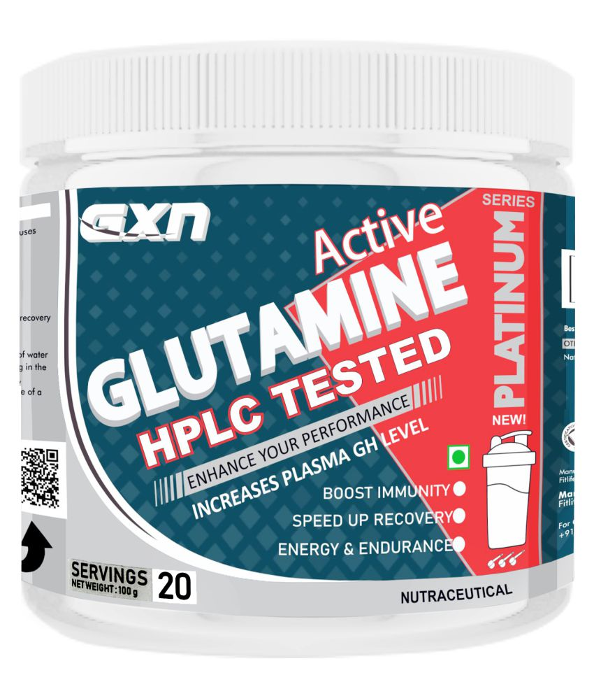 GXN Active Glutamine Unflavoured 100 gm Buy GXN Active Glutamine