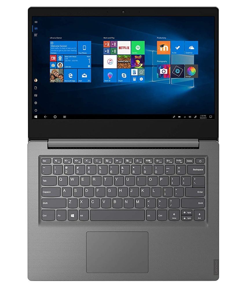 Lenovo V14 Intel Core I3 8th Gen 14 Inch Hd Thin And Light Laptop 4gb Ram 1tb Hdd Windows 10 Home Grey 1 6 Kg 81ya002gih Buy Lenovo V14 Intel Core I3 8th Gen