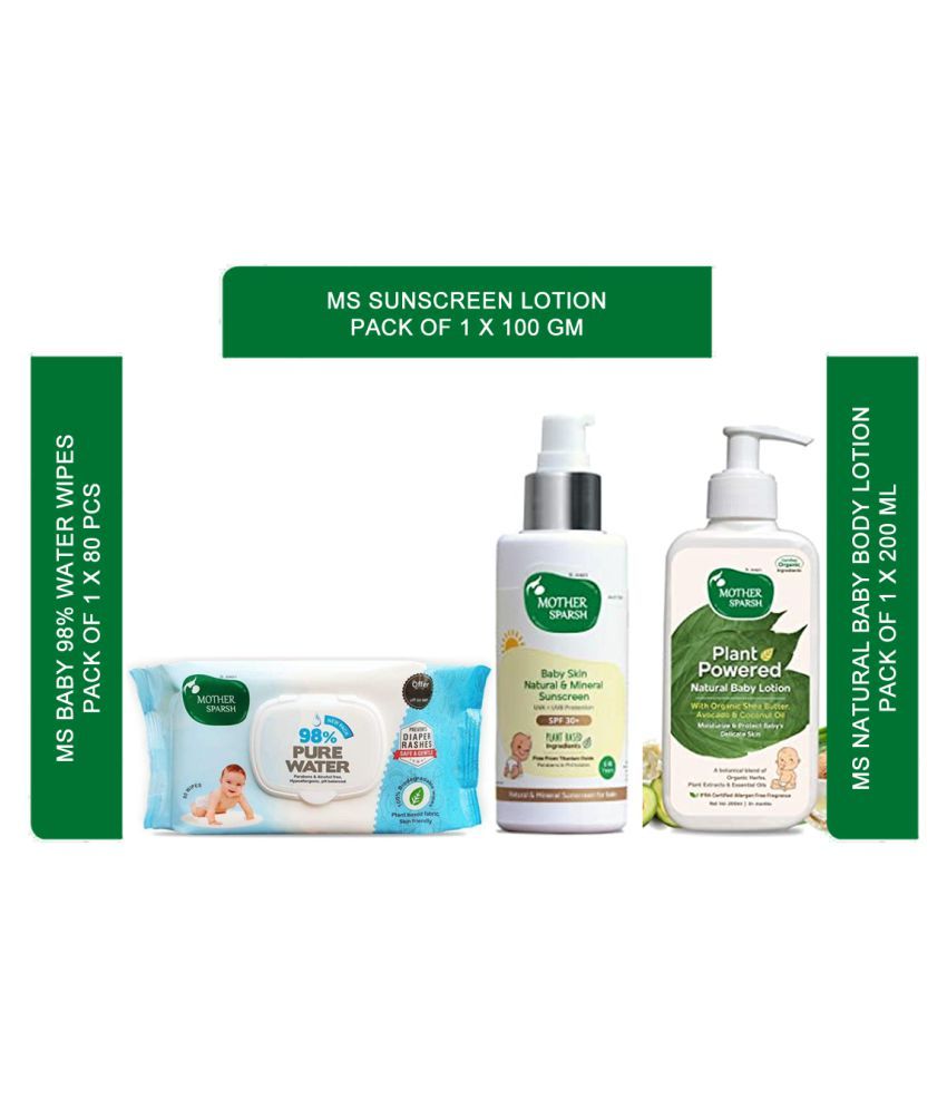 water based baby lotion