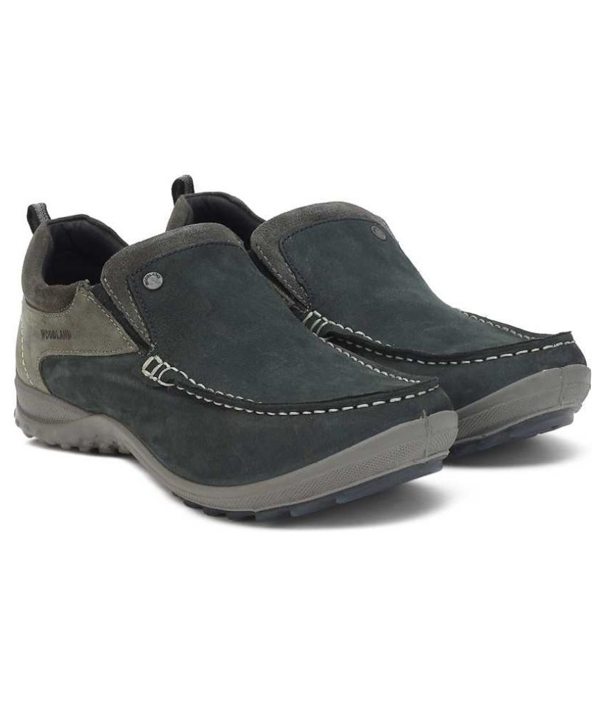 woodland navy casual shoes