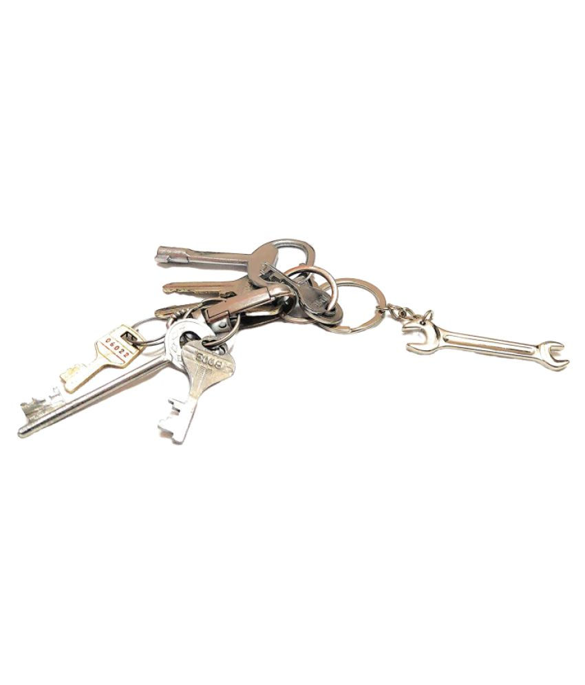 Chrome Plated Keychain Keyring (Tool) Buy Online at Low Price in India
