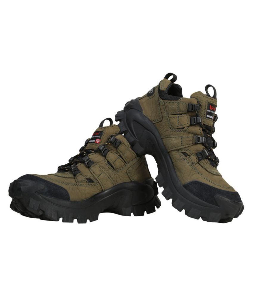 woodland olive casual shoes