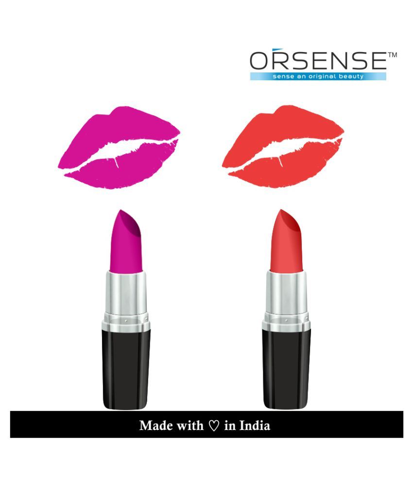     			orsense Creme Lipstick Multi SPF 5 Pack of 2 7 g