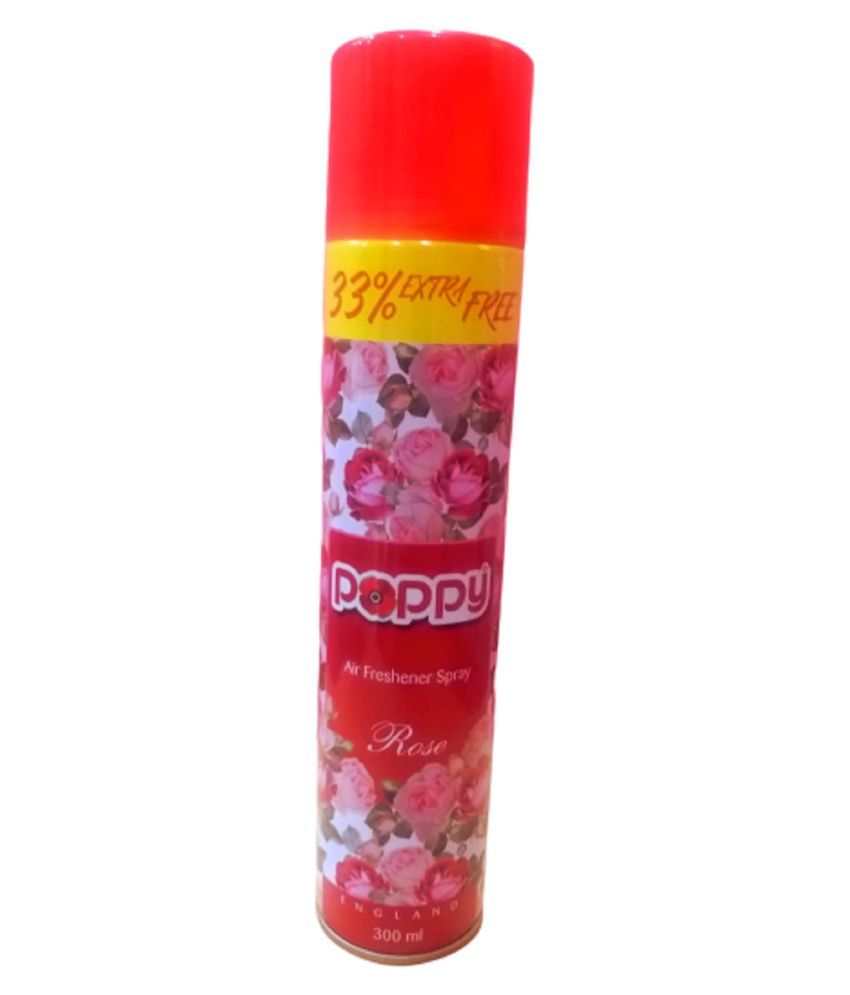 Poppy Room Freshener Spray ROSE 300 mL Pack of 2 Buy Online at Best