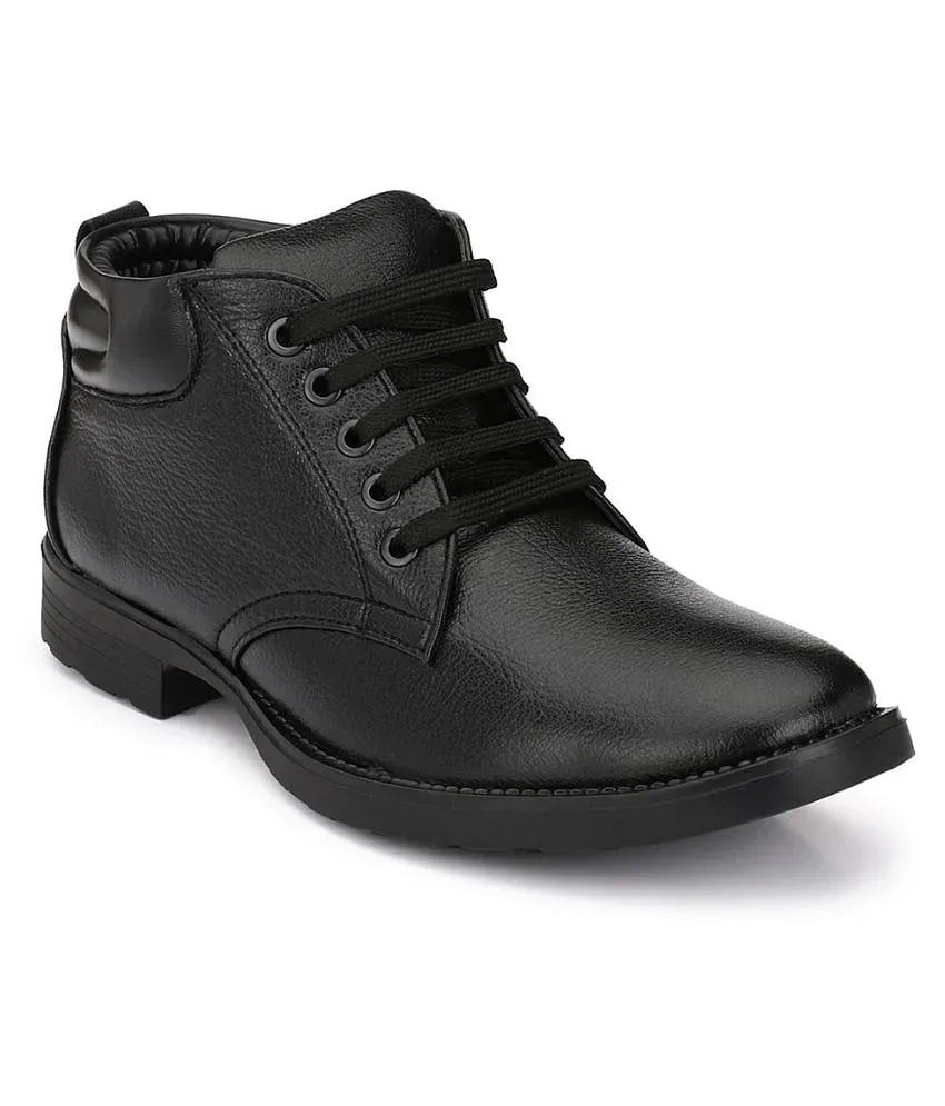 Mactree Black Formal Boot Buy Mactree Black Formal Boot Online