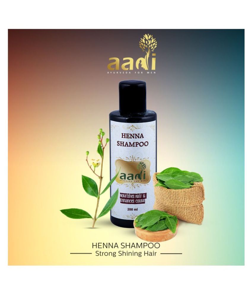 Aadi HENNA The Finest Ayurvedic Ingredient Shampoo 200 mL Buy Aadi
