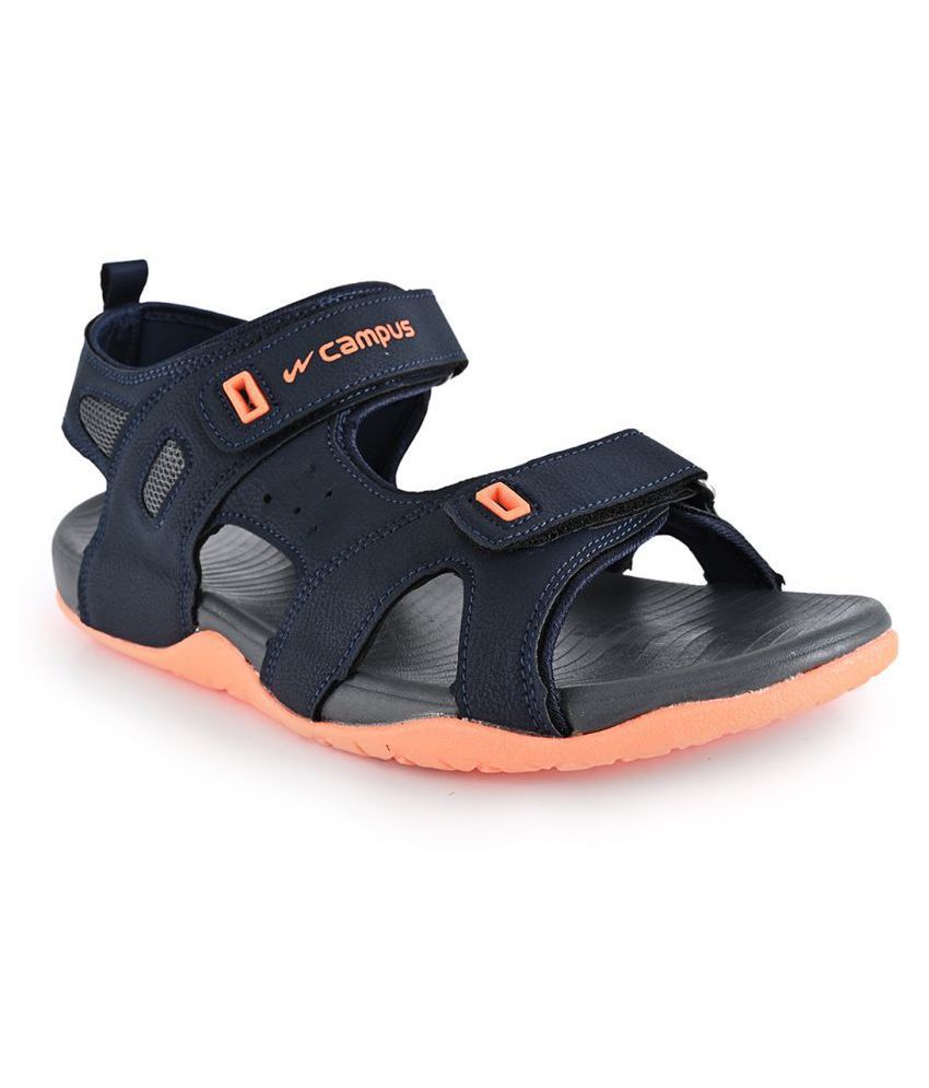 Campus Navy Synthetic Floater Sandals - Buy Campus Navy Synthetic Floater  Sandals Online at Best Prices in India on Snapdeal